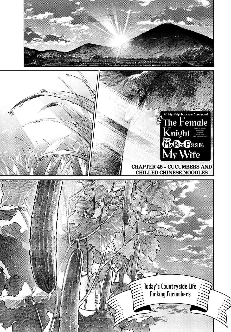 Tanbo de Hirotta Onna Kishi, Inaka de Ore no Yome da to Omowareteiru Chapter 45 – Page 1