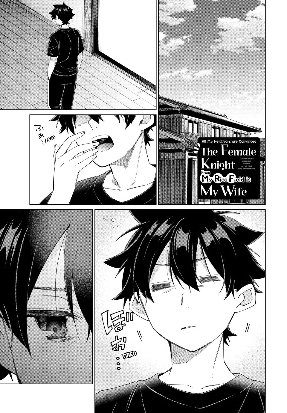 Tanbo de Hirotta Onna Kishi, Inaka de Ore no Yome da to Omowareteiru Chapter 43 – Page 1