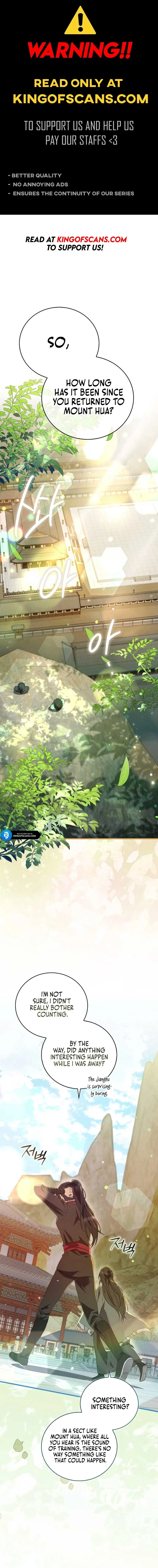I Became The Youngest Disciple of The Mount Hua Sect Chapter 3 – Page 1