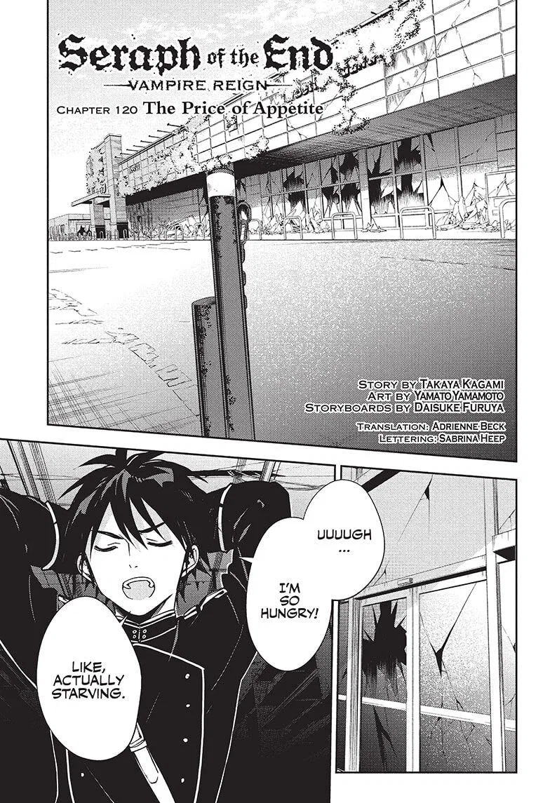 Owari no Serafu manga Chapter 120 – Page 1