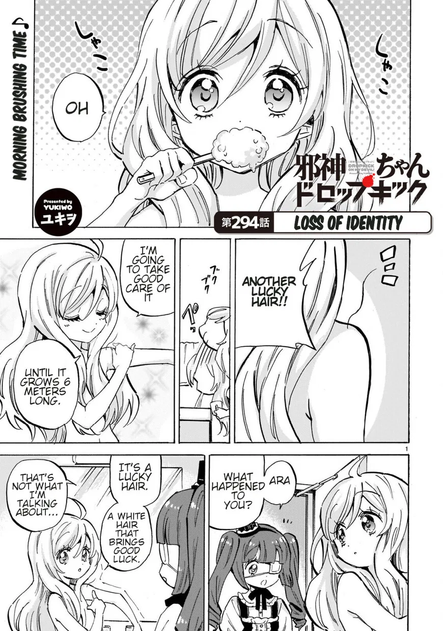 Jashin-chan Dropkick manga Chapter 300 – Page 1