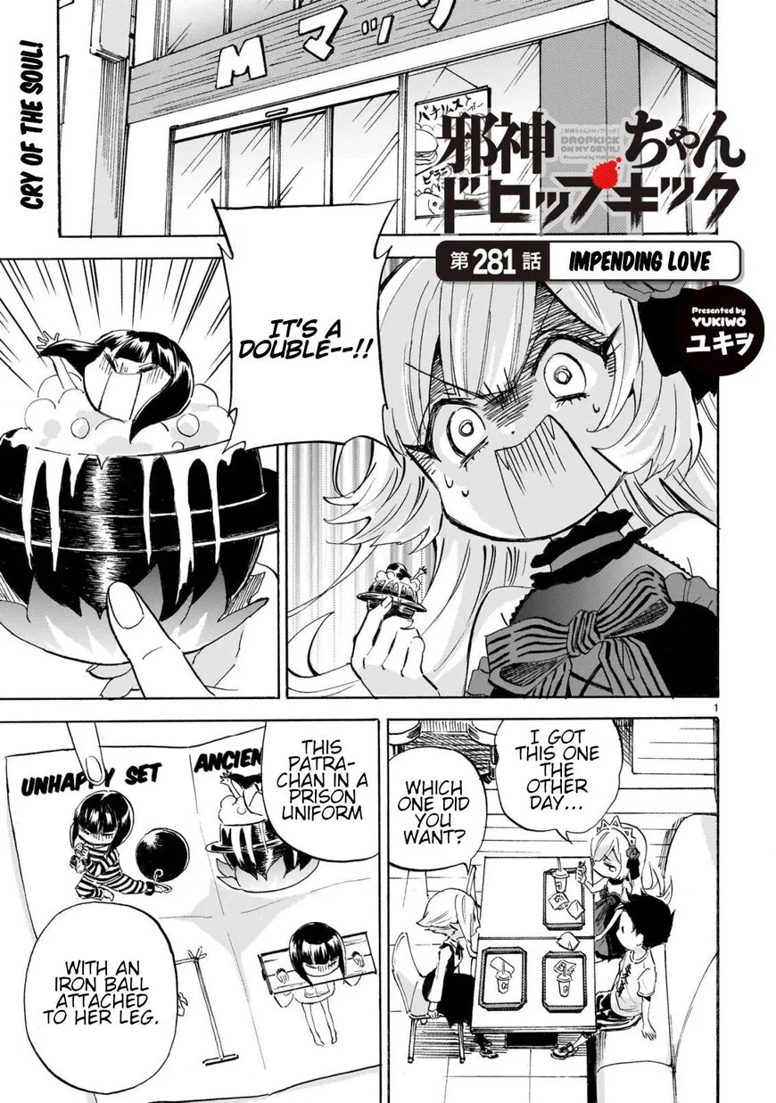 Jashin-chan Dropkick manga Chapter 287 – Page 1