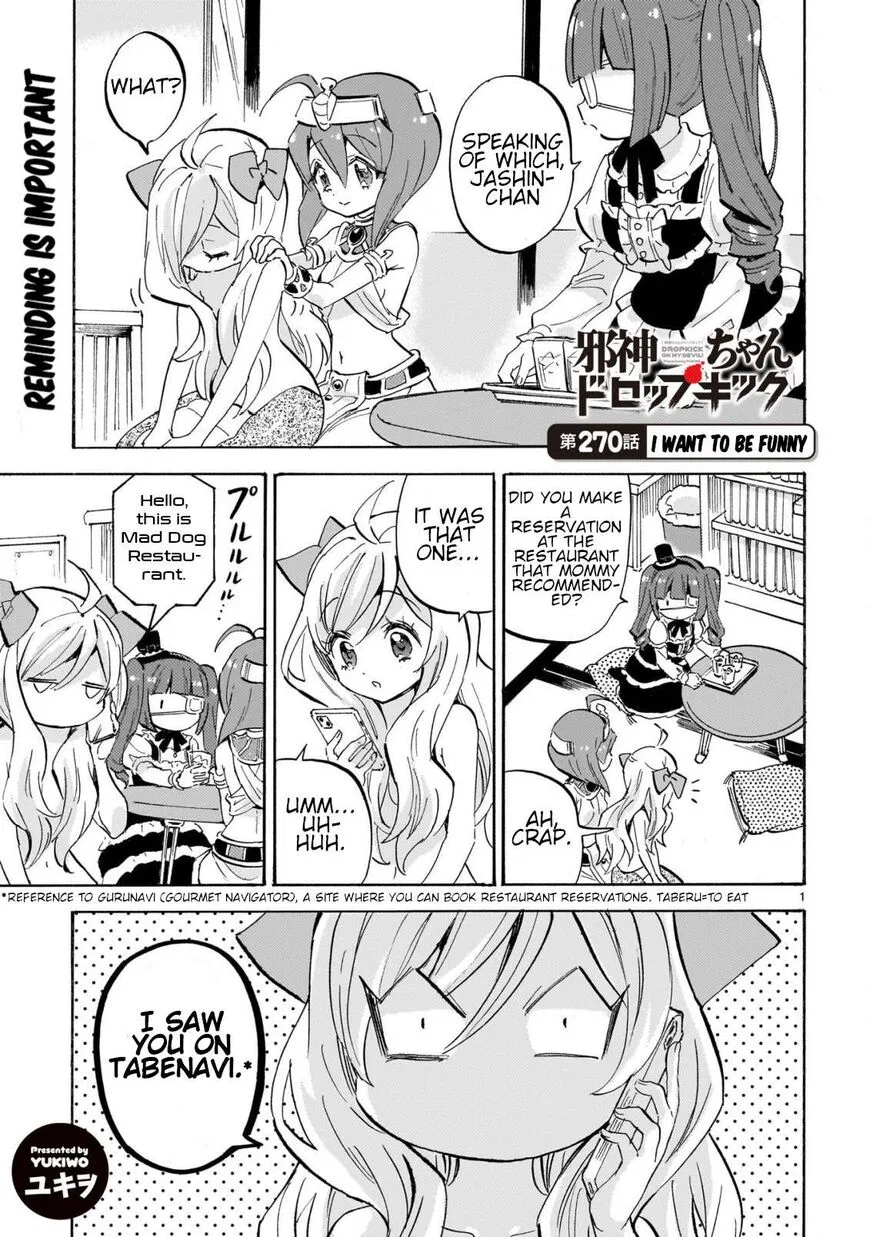 Jashin-chan Dropkick manga Chapter 275 – Page 1