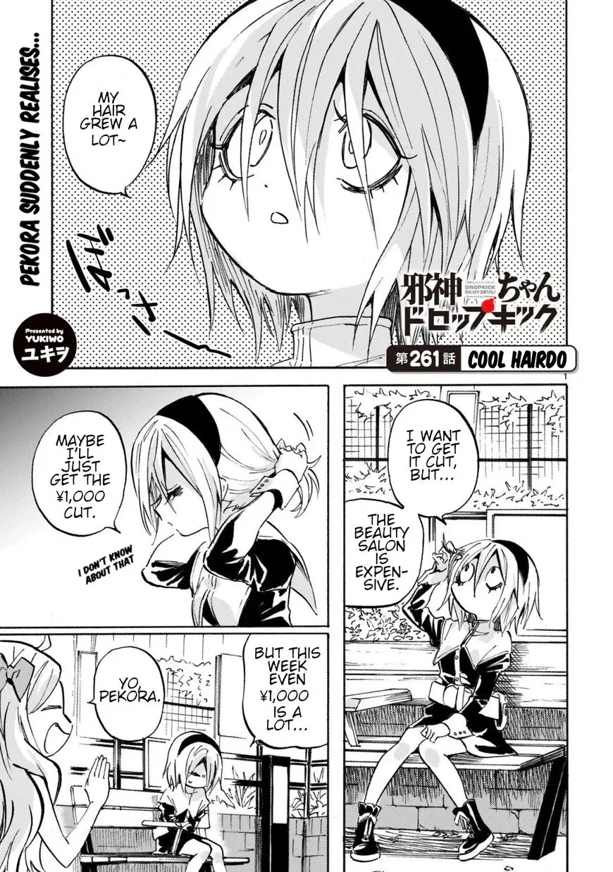 Jashin-chan Dropkick manga Chapter 266 – Page 1