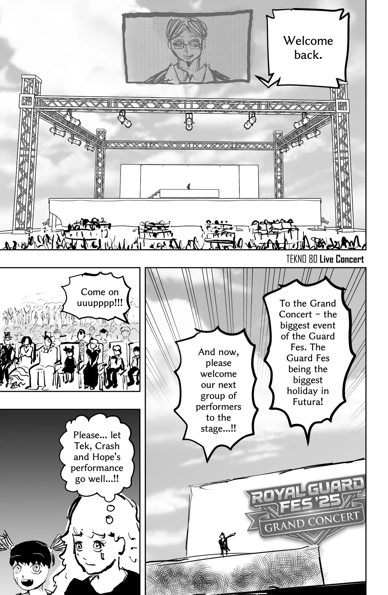 TEKNO: Sci-Fi Shonen Manga! Chapter 80 – Page 1