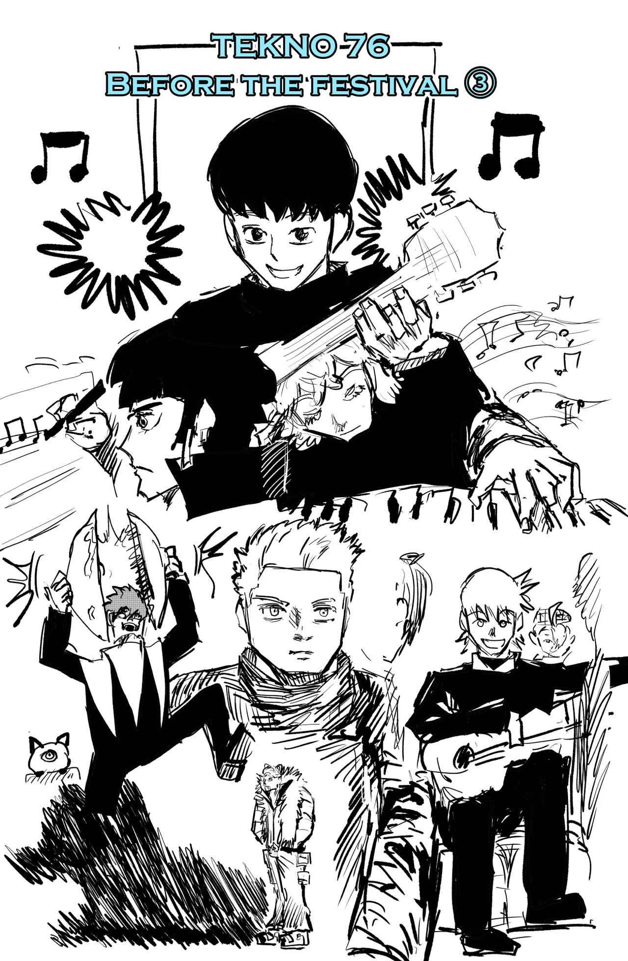 TEKNO: Sci-Fi Shonen Manga! Chapter 76 – Page 1