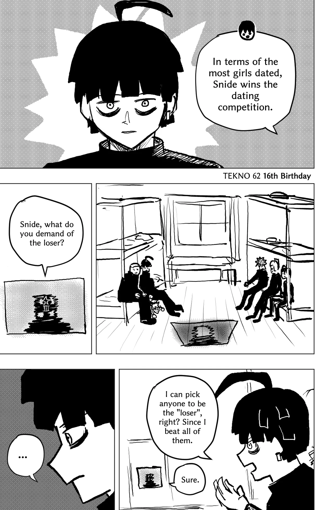 TEKNO: Sci-Fi Shonen Manga! Chapter 62 – Page 1