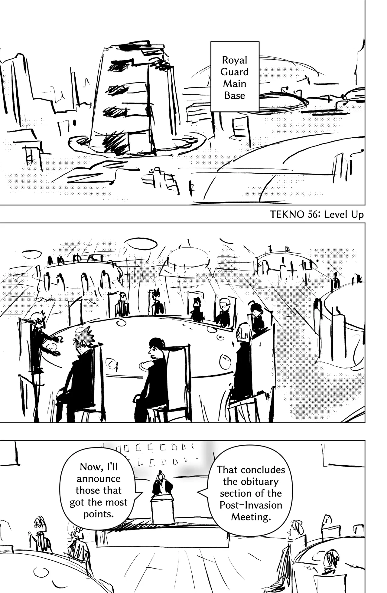 TEKNO: Sci-Fi Shonen Manga! Chapter 56 – Page 1