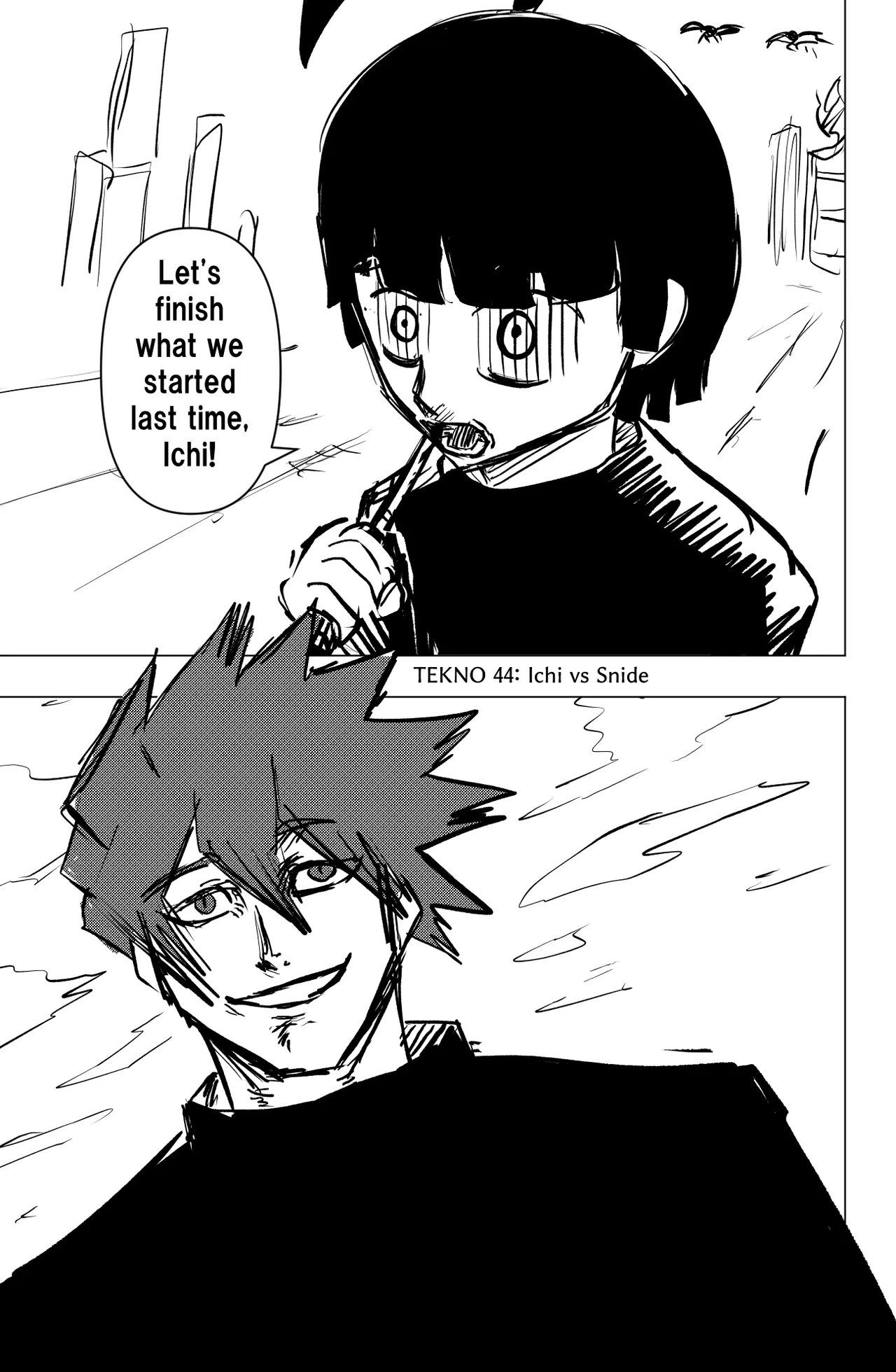 TEKNO: Sci-Fi Shonen Manga! Chapter 44 – Page 1