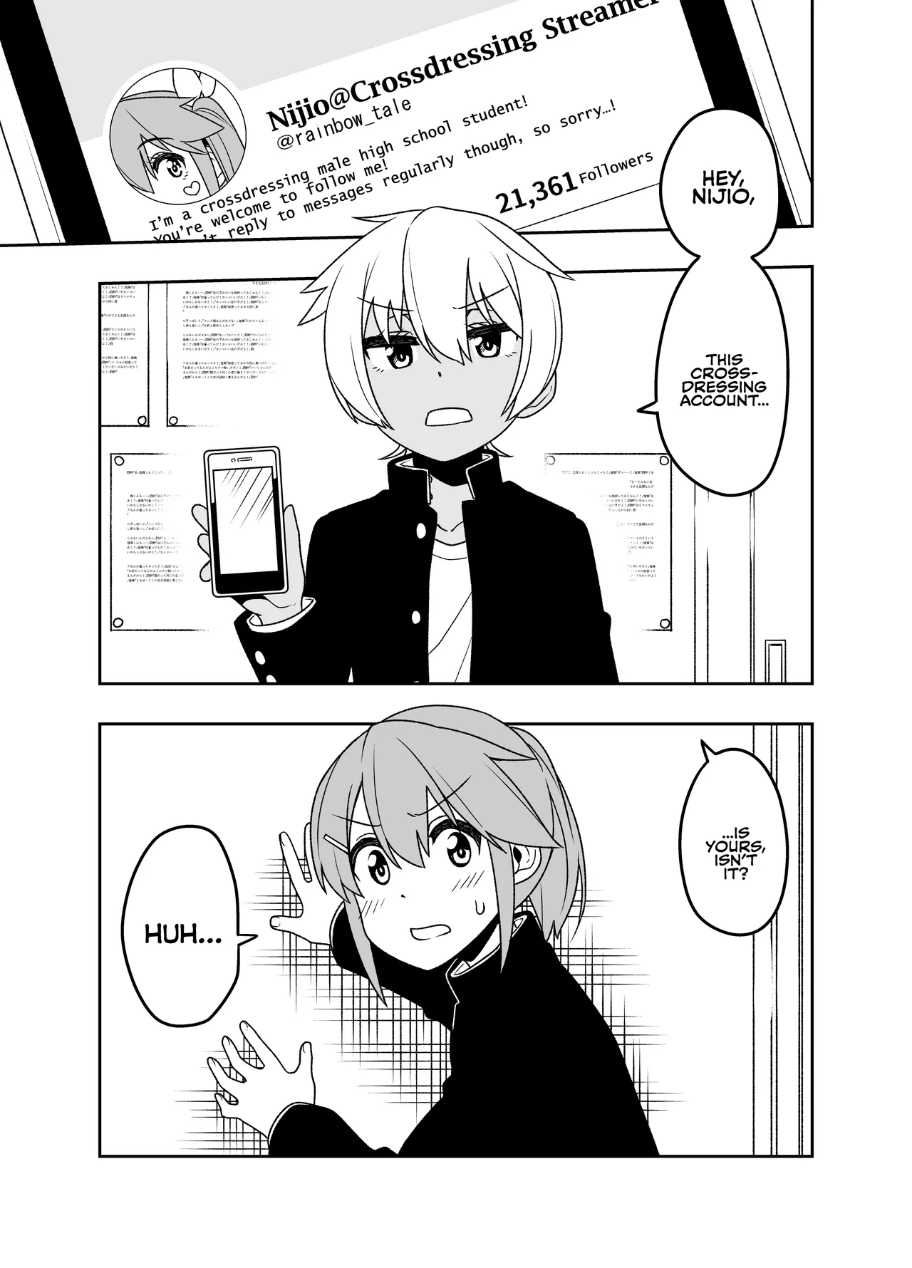 My Crossdressing Hobby Was Found Out By My Delinquent Senior Chapter 0 – Page 1