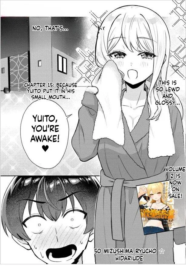 Douyara Ore wa imadoki Gal na Toshiue Osananajimi kara Gekiomokanjou wo Mukerareteirurashii Chapter 15 – Page 1