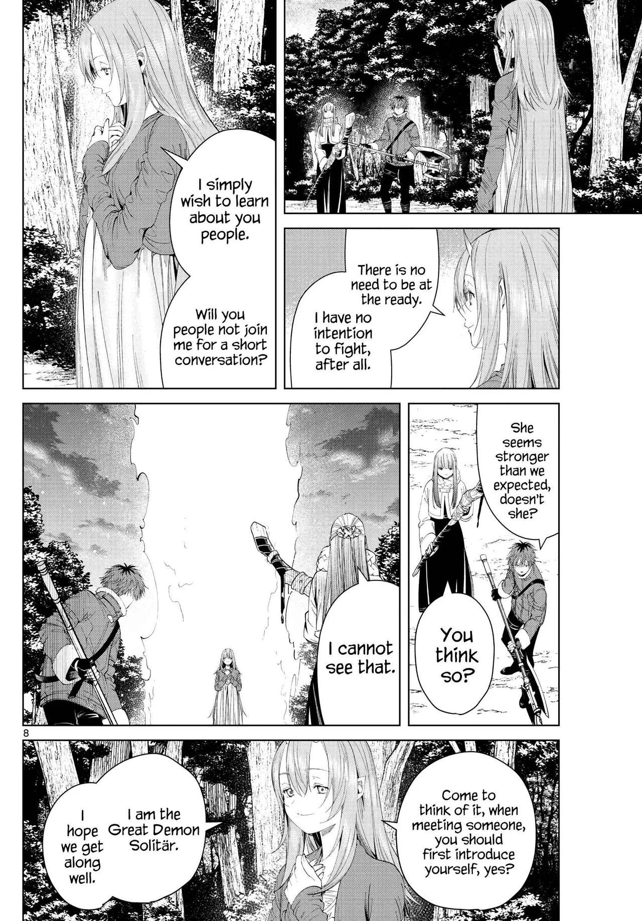 Anime – Frieren: Beyond Journey’s End Chapter 95 – Page 8