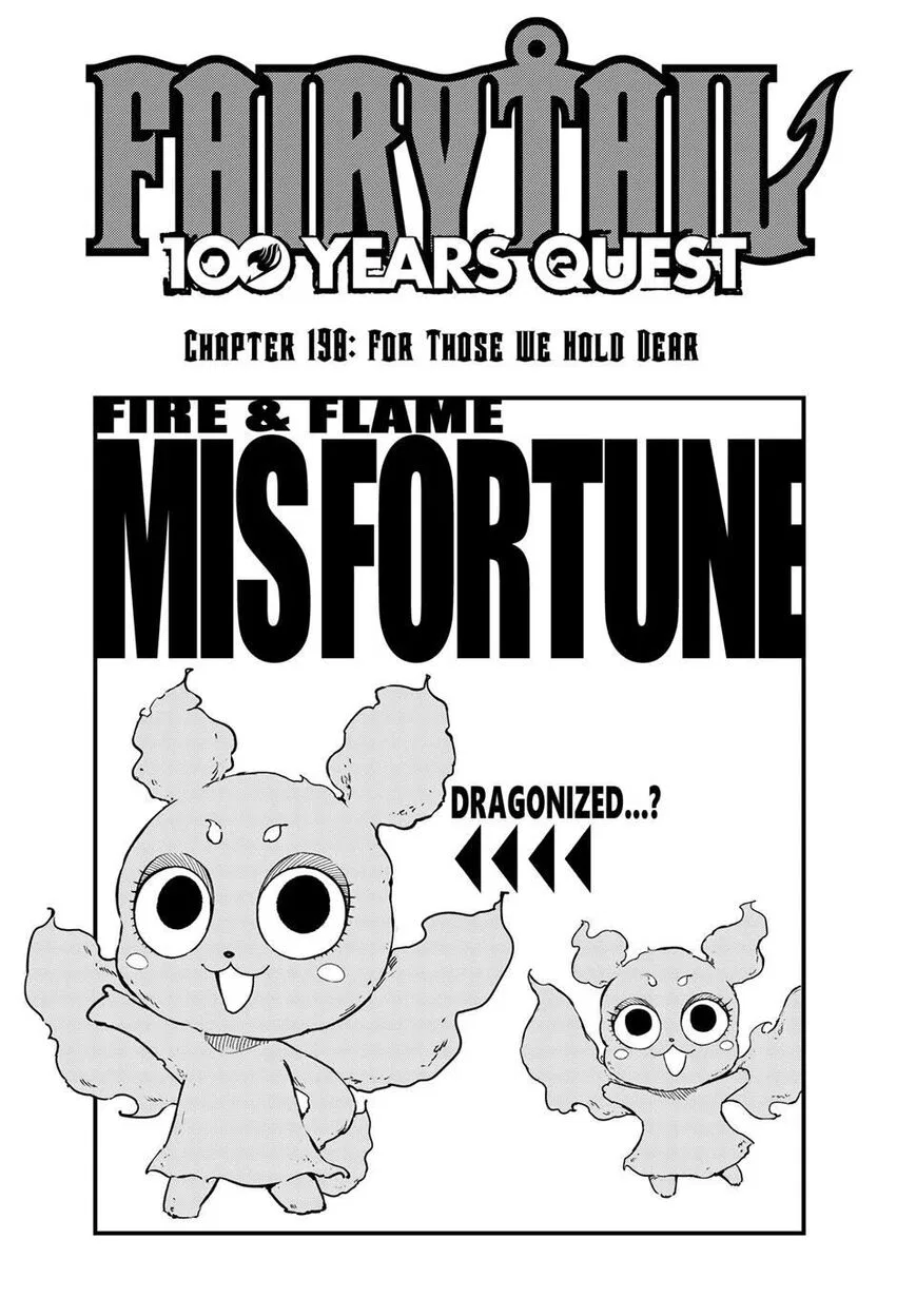 Fairy Tail: 100 Years Quest Chapter 190 – Page 1