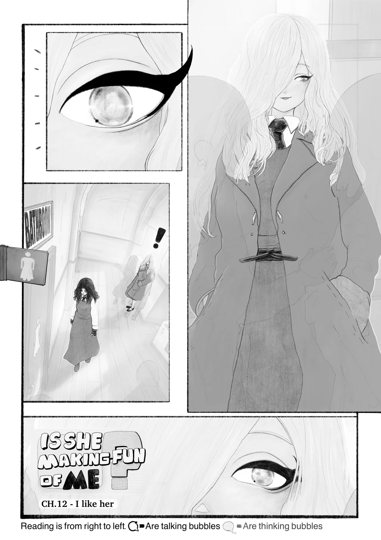 Is She Making Fun of Me? Chapter 12.1 – Page 1