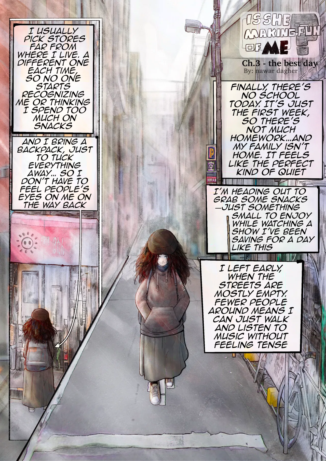 Is She Making Fun of Me? Chapter 3 – Page 1