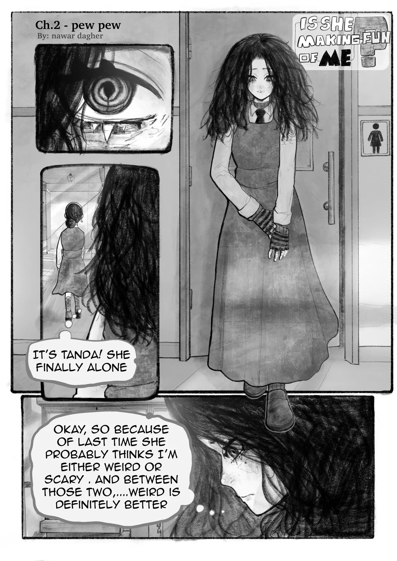 Is She Making Fun of Me? Chapter 2 – Page 1
