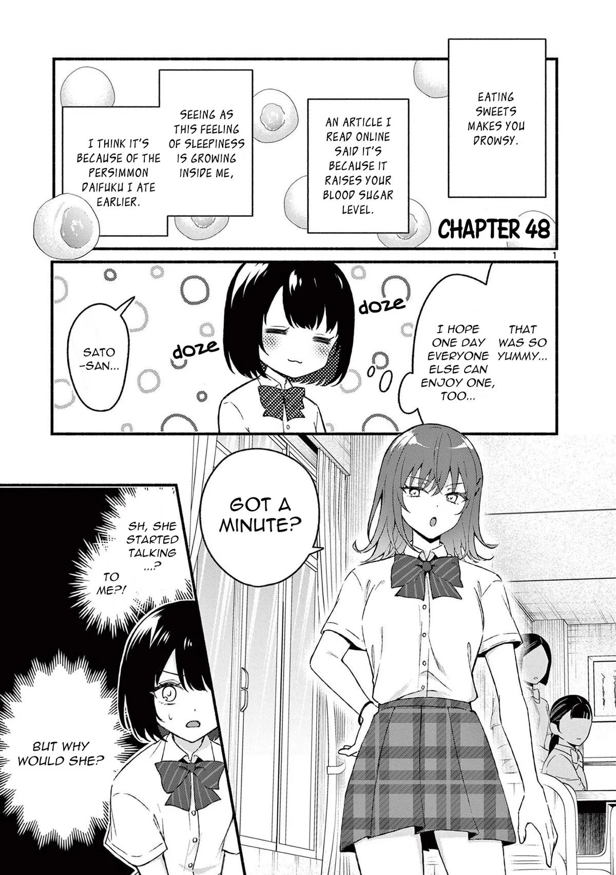 Shiotaiou No Sato-San Ga Ore Ni Dake Amai Chapter 48 – Page 1