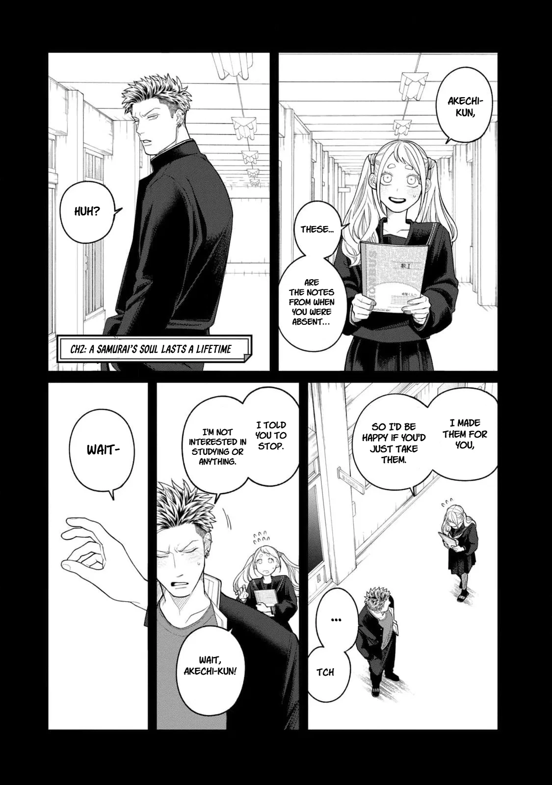 Oda-chan to Akechi-kun Chapter 2 – Page 1