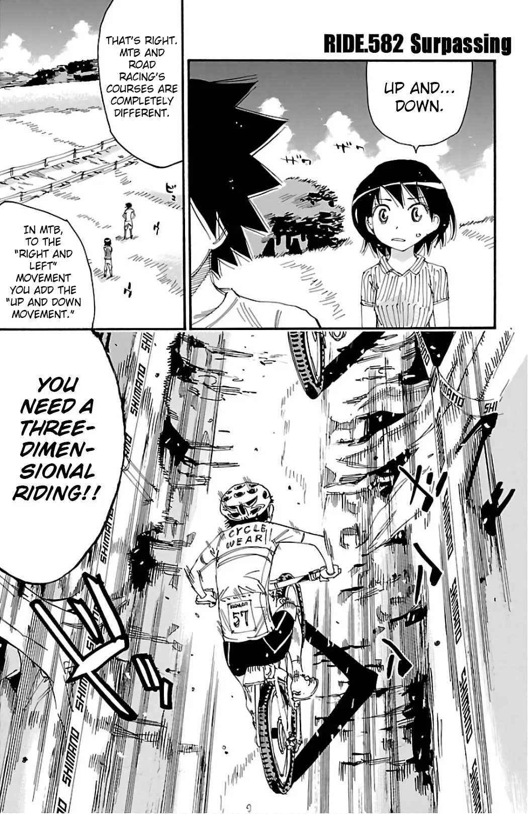 Yowamushi Pedal Chapter 582 – Page 1