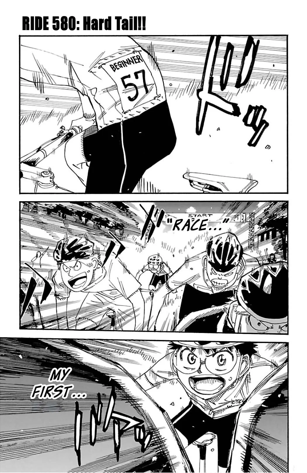 Yowamushi Pedal Chapter 580 – Page 1