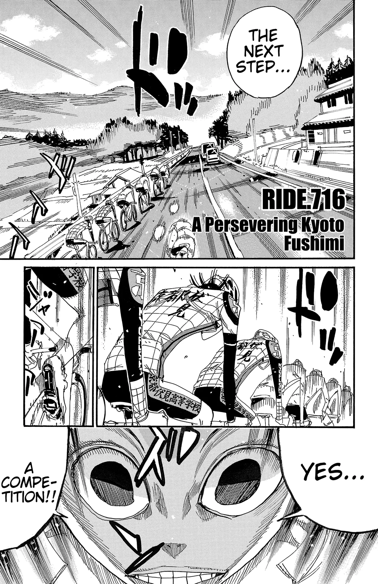 Yowamushi Pedal Chapter 716 – Page 1