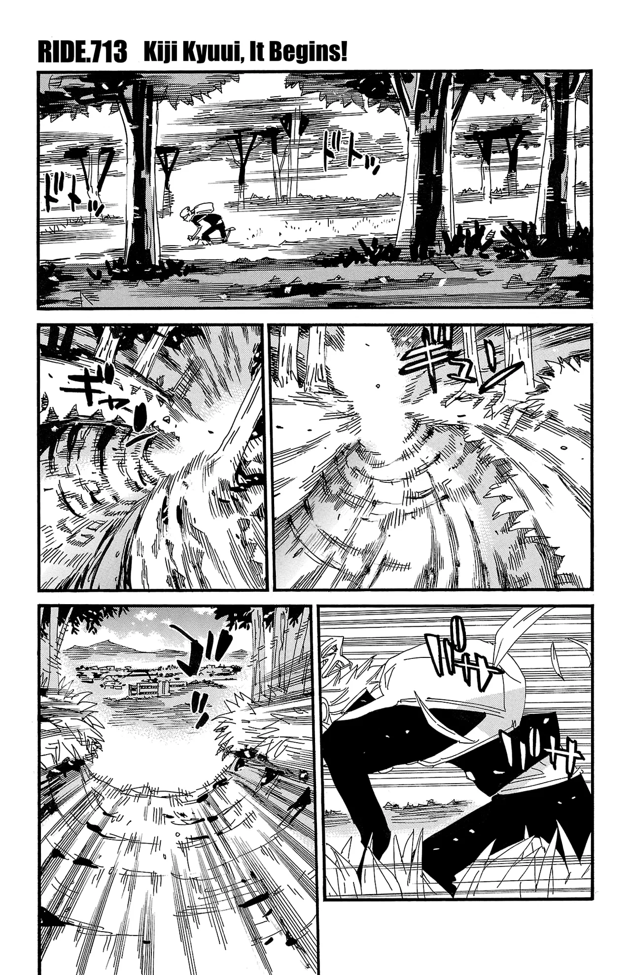 Yowamushi Pedal Chapter 713 – Page 1