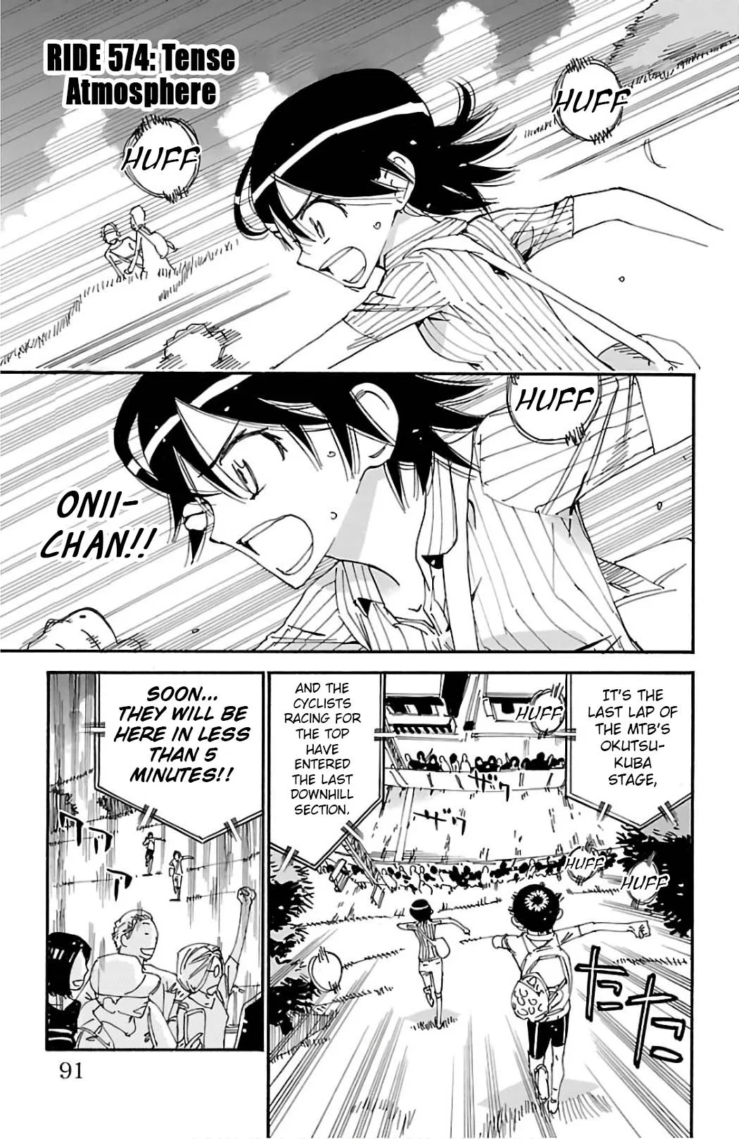 Yowamushi Pedal Chapter 574 – Page 1