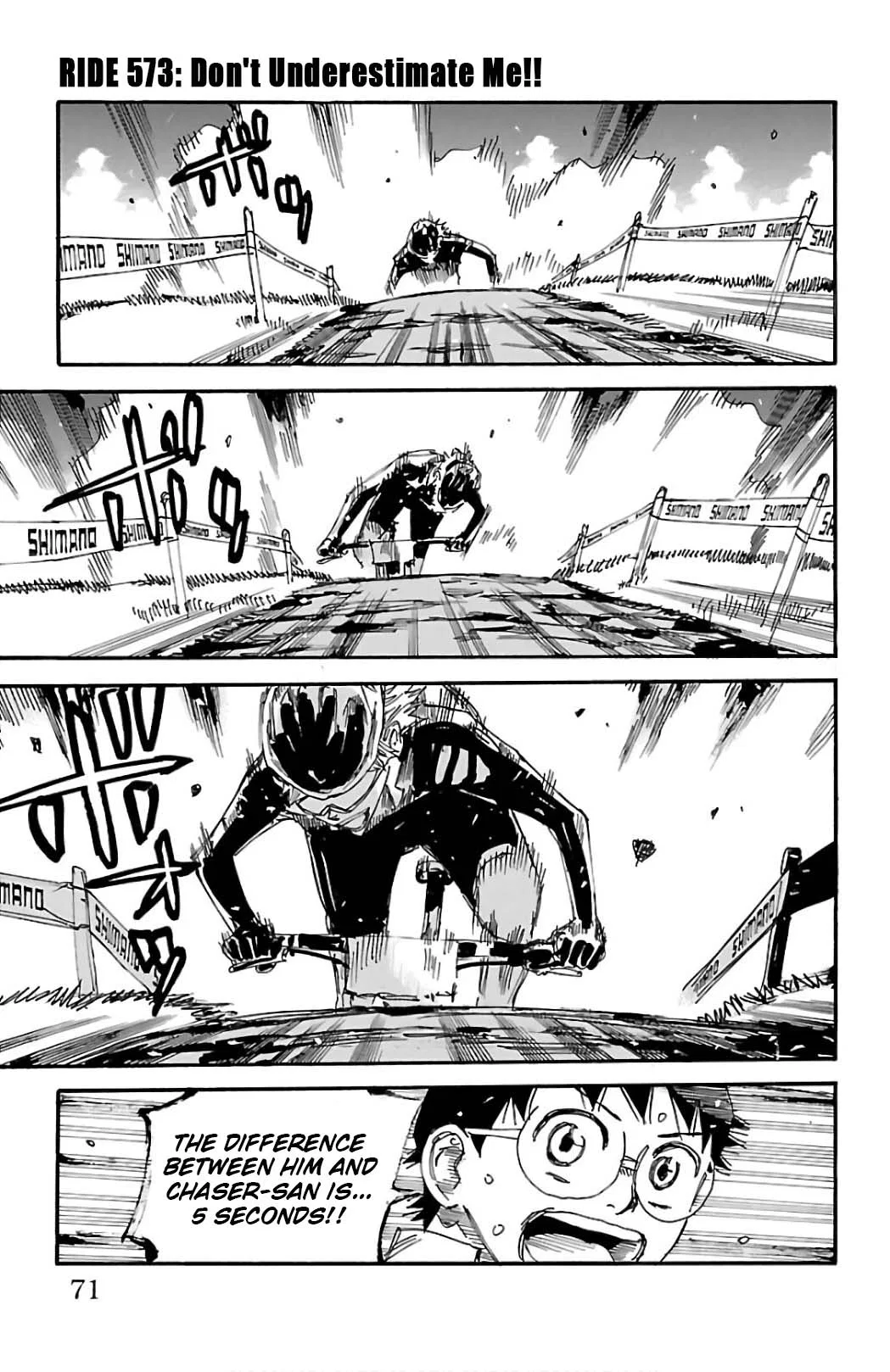 Yowamushi Pedal Chapter 573 – Page 1