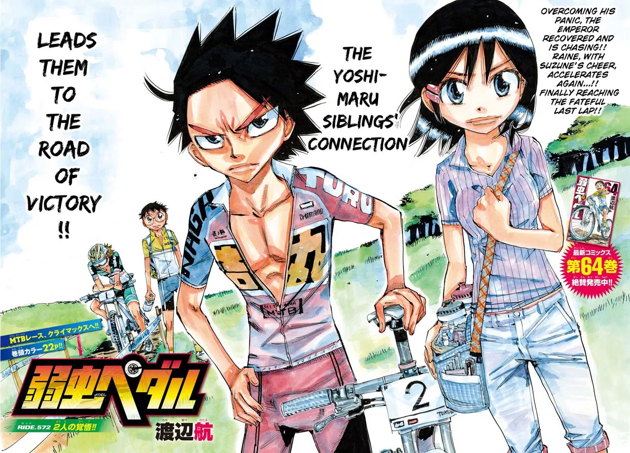 Yowamushi Pedal Chapter 572 – Page 1