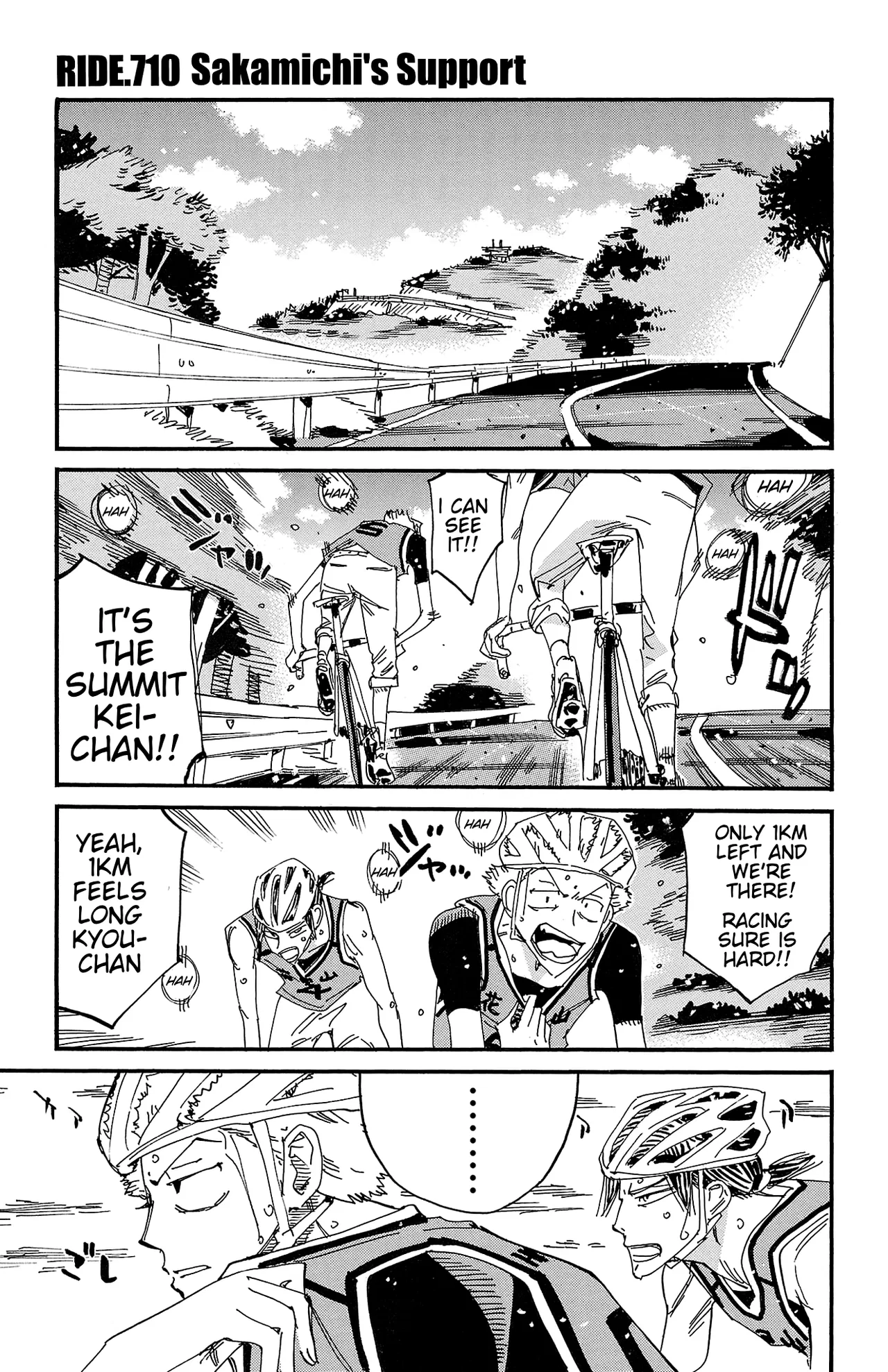 Yowamushi Pedal Chapter 710 – Page 1