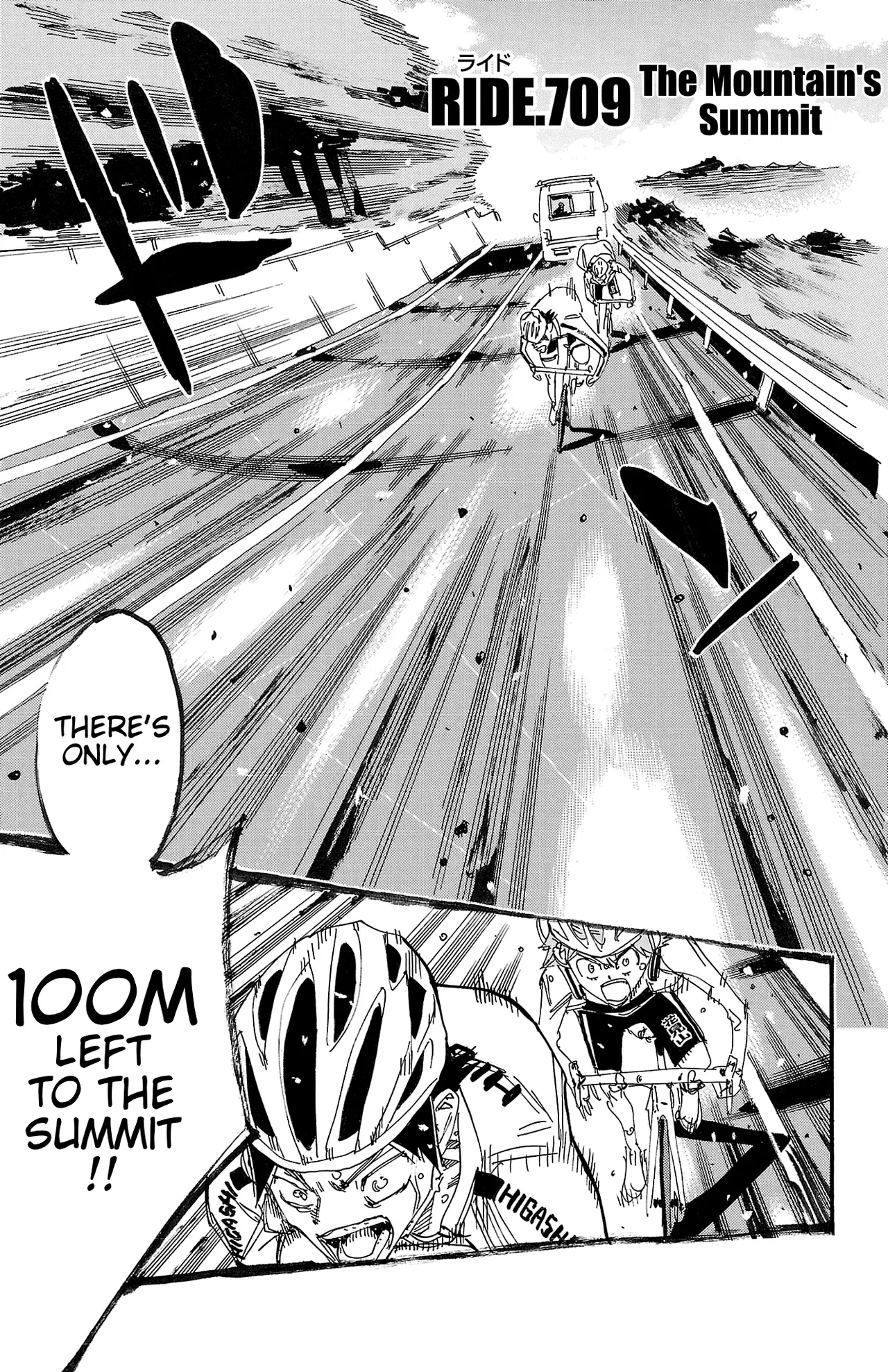 Yowamushi Pedal Chapter 709 – Page 1