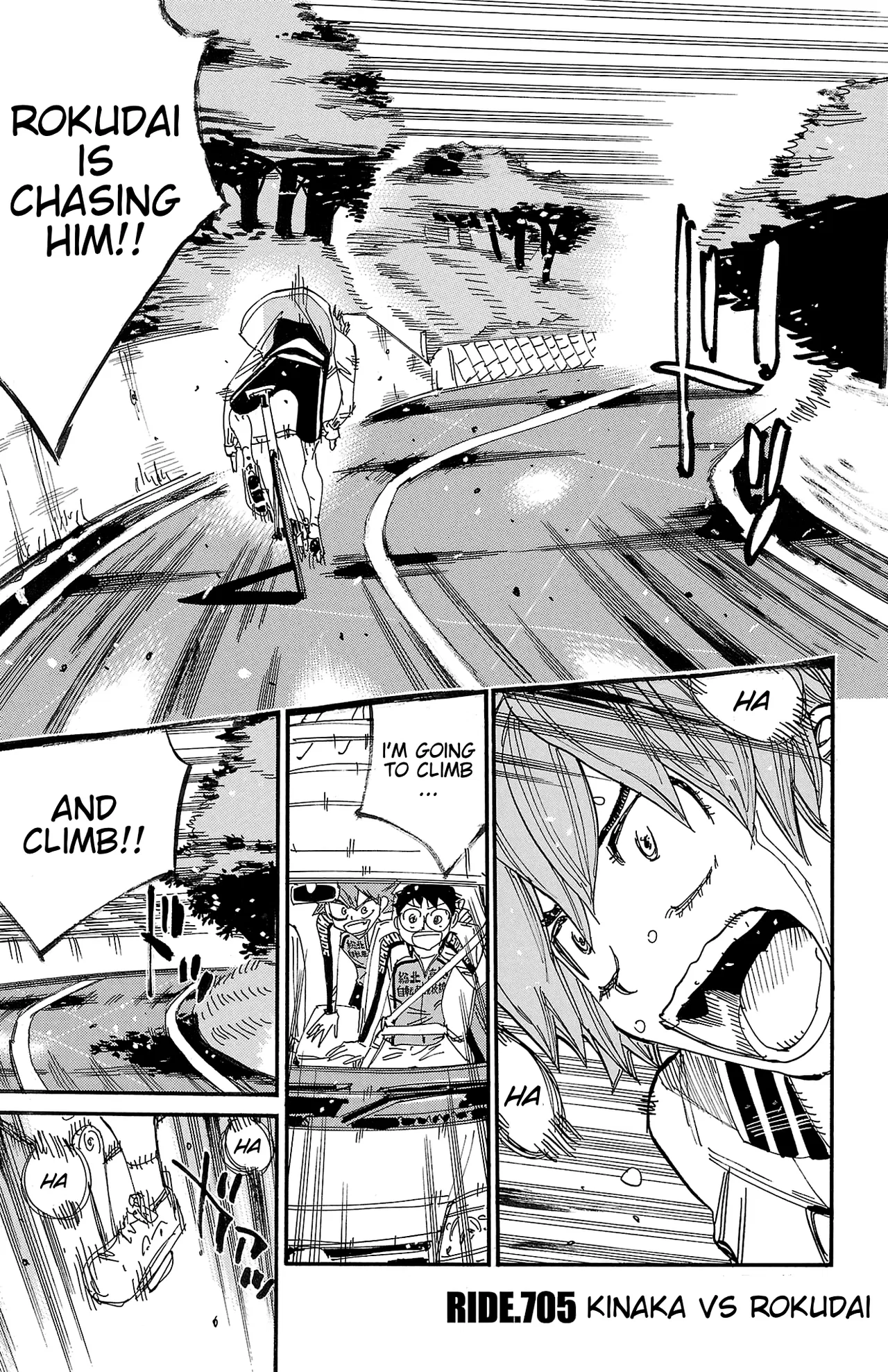 Yowamushi Pedal Chapter 705 – Page 1