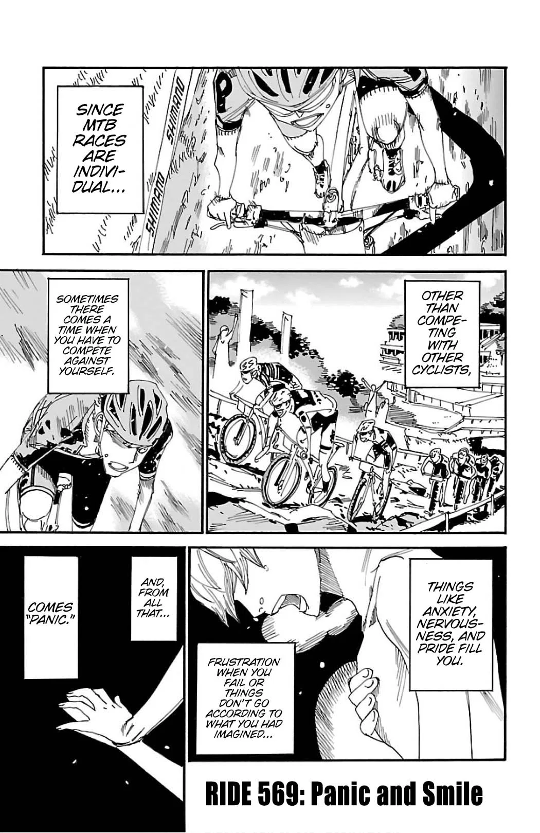 Yowamushi Pedal Chapter 569 – Page 1