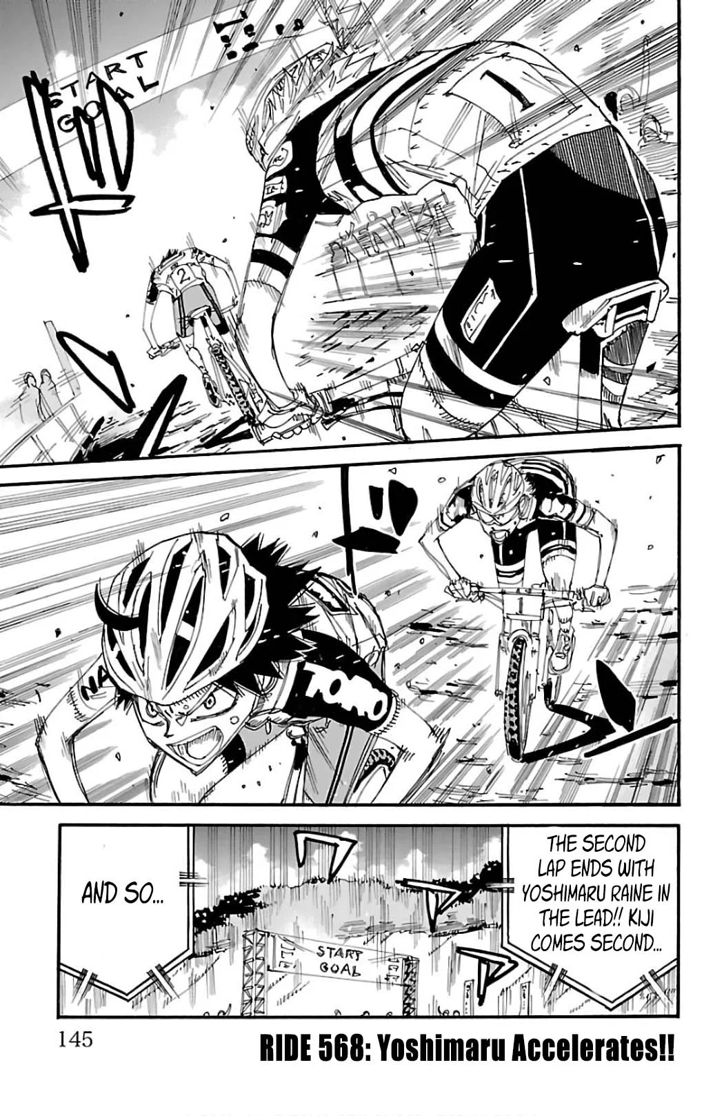 Yowamushi Pedal Chapter 568 – Page 1