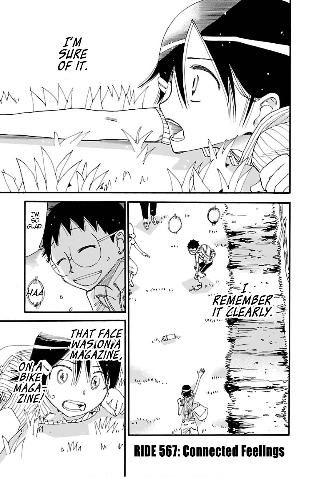 Yowamushi Pedal Chapter 567 – Page 1