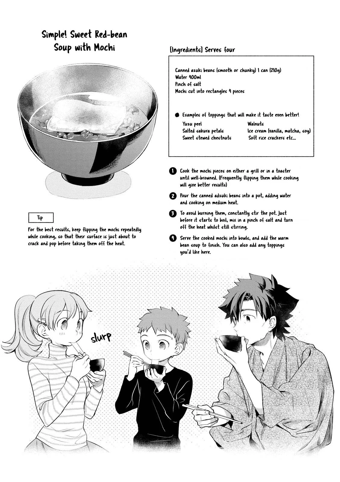 Emiya-san Chi no Kyou no Gohan Chapter 17.4 – Page 1