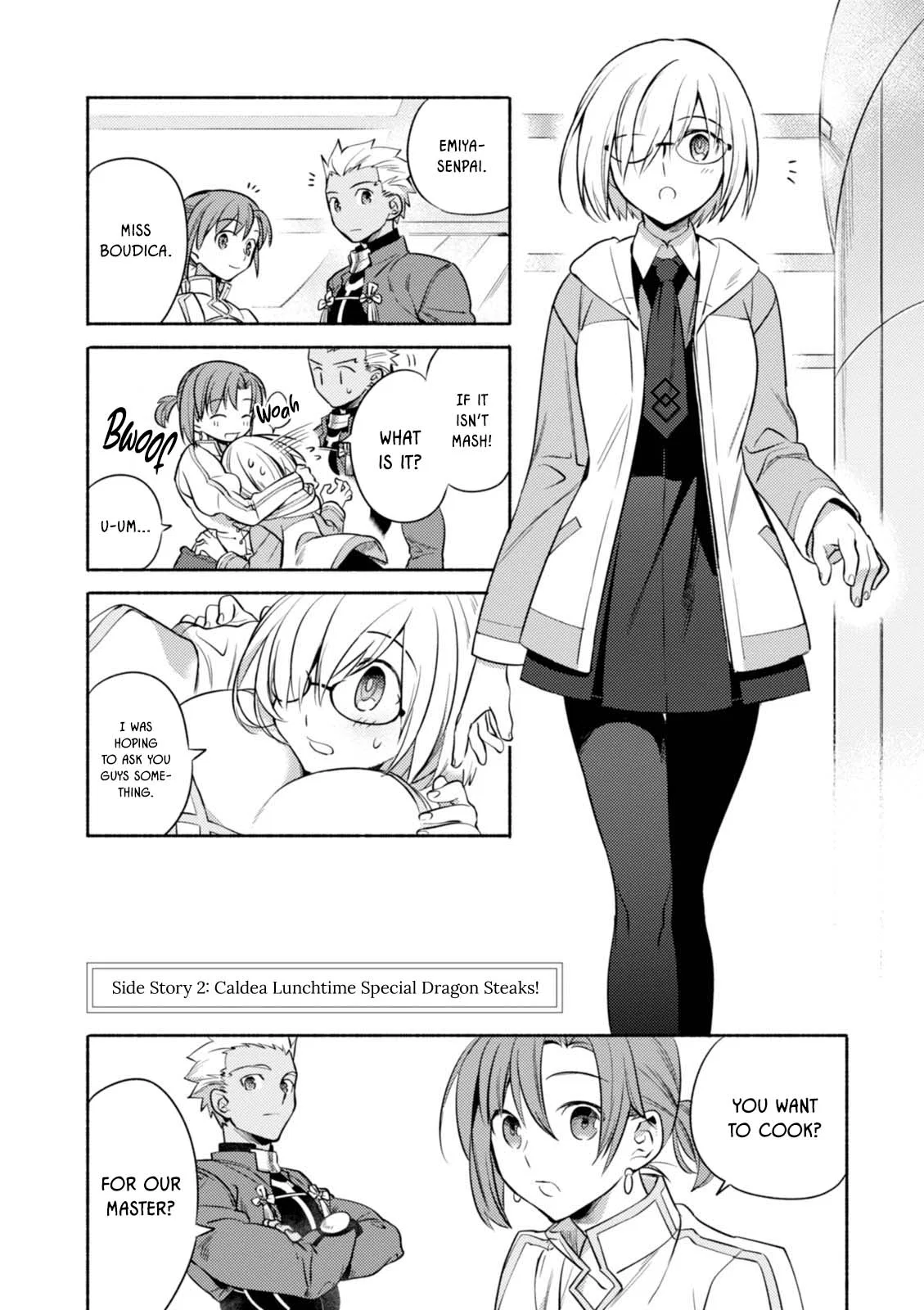 Emiya-san Chi no Kyou no Gohan Chapter 17.3 – Page 1
