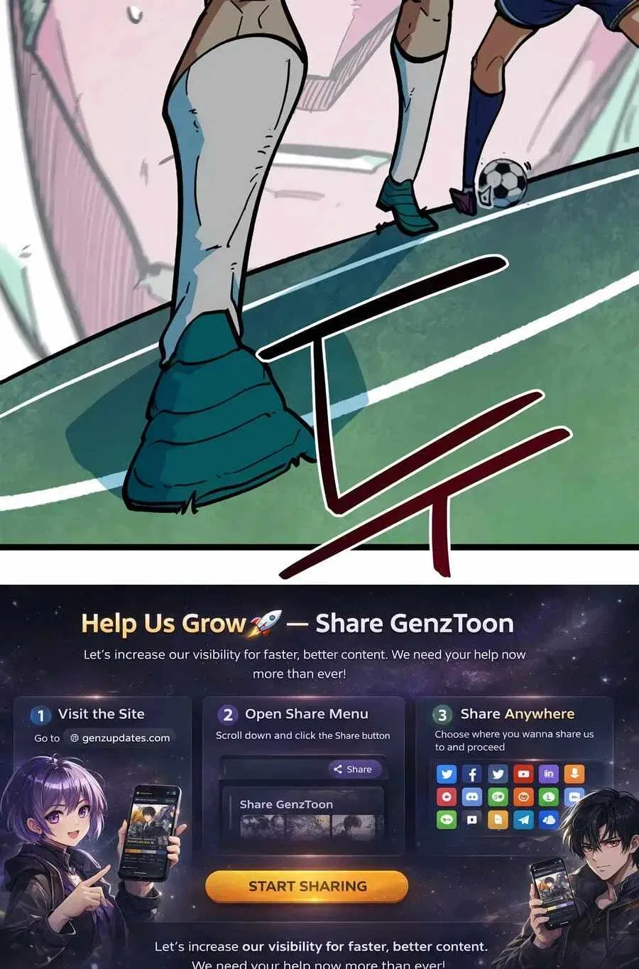 I’m Not a Soccer Genius! Chapter 72 – Page 102