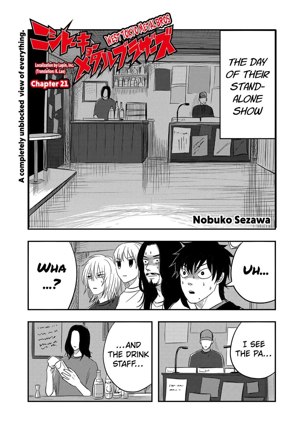 West Tokyo Metal Bros Chapter 21 – Page 1