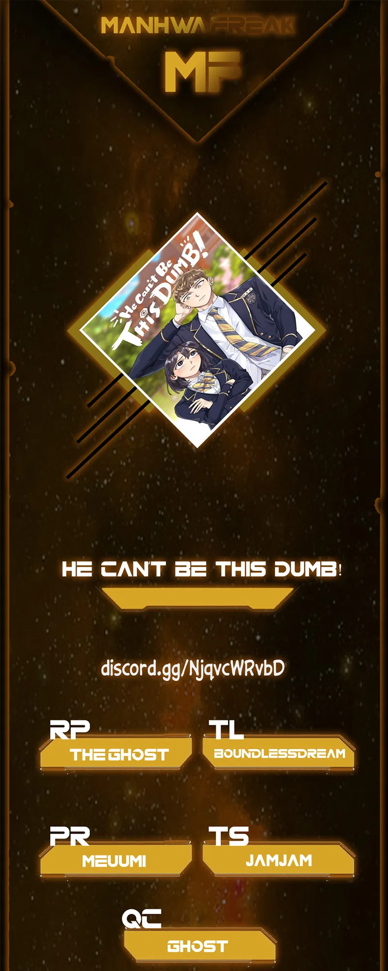 I Can’t Be This Stupid Chapter 88 – Page 1