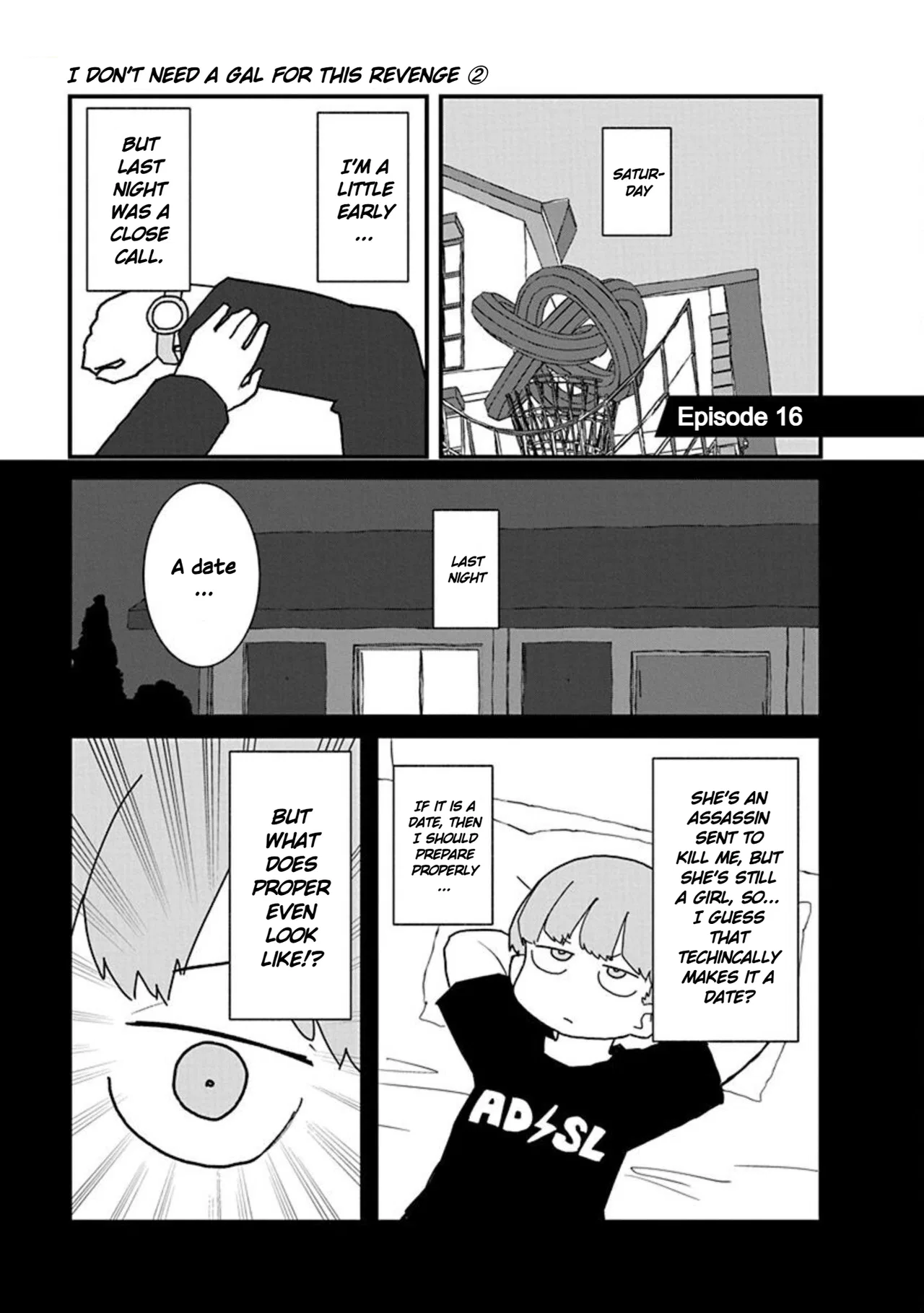 Kono Fukushuu ni Gyaru wa Iranai Chapter 16 – Page 1