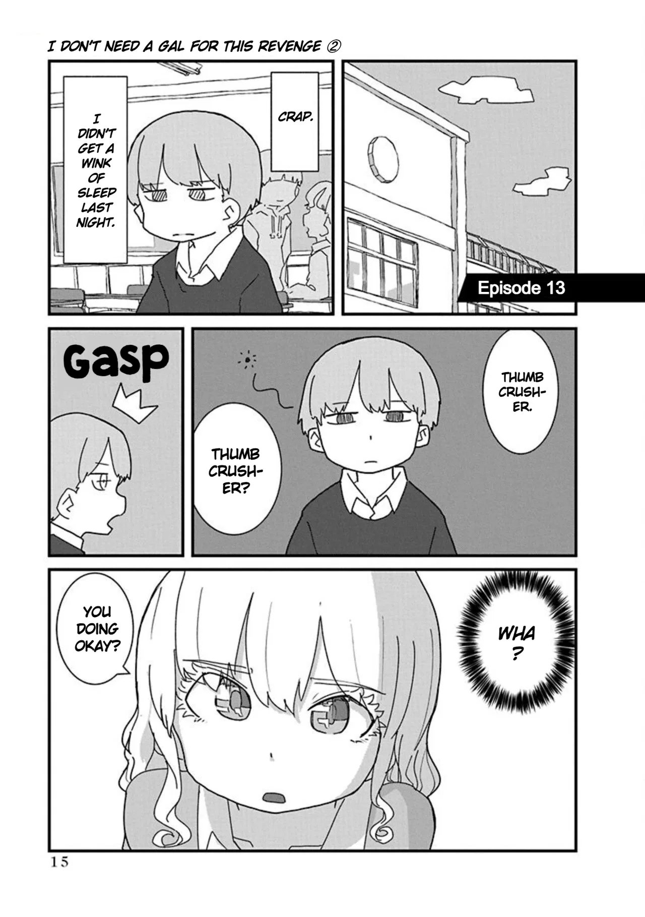 Kono Fukushuu ni Gyaru wa Iranai Chapter 13 – Page 1