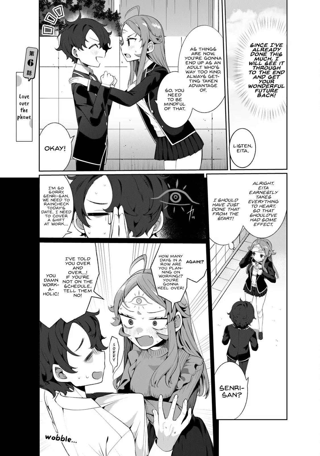 Koi to Senrigan to Aonisai Chapter 6 – Page 1