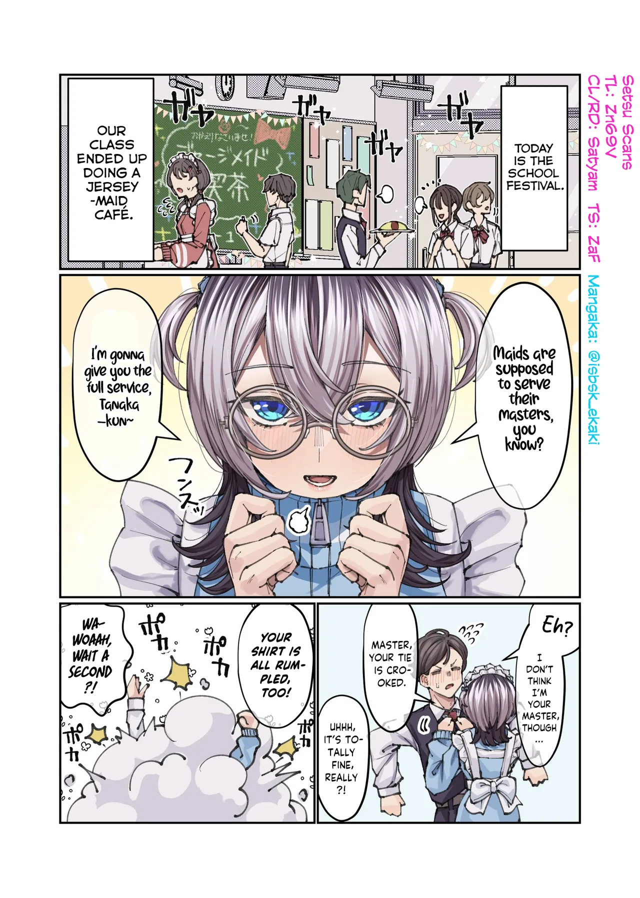 Gakkou de Guuzen Onnanoko no "Himitsu" o Shitte Shimatta Ohanashi Chapter 14 – Page 1