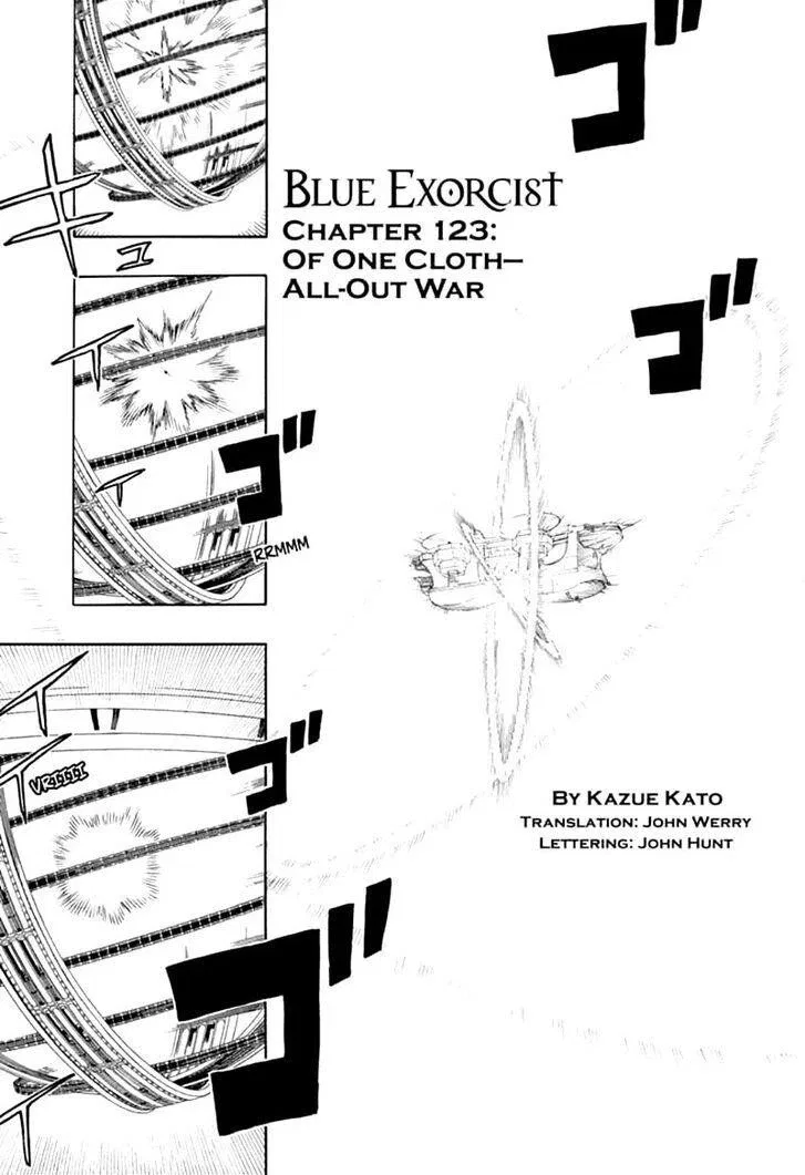 Blue Exorcist Chapter 123 – Page 1