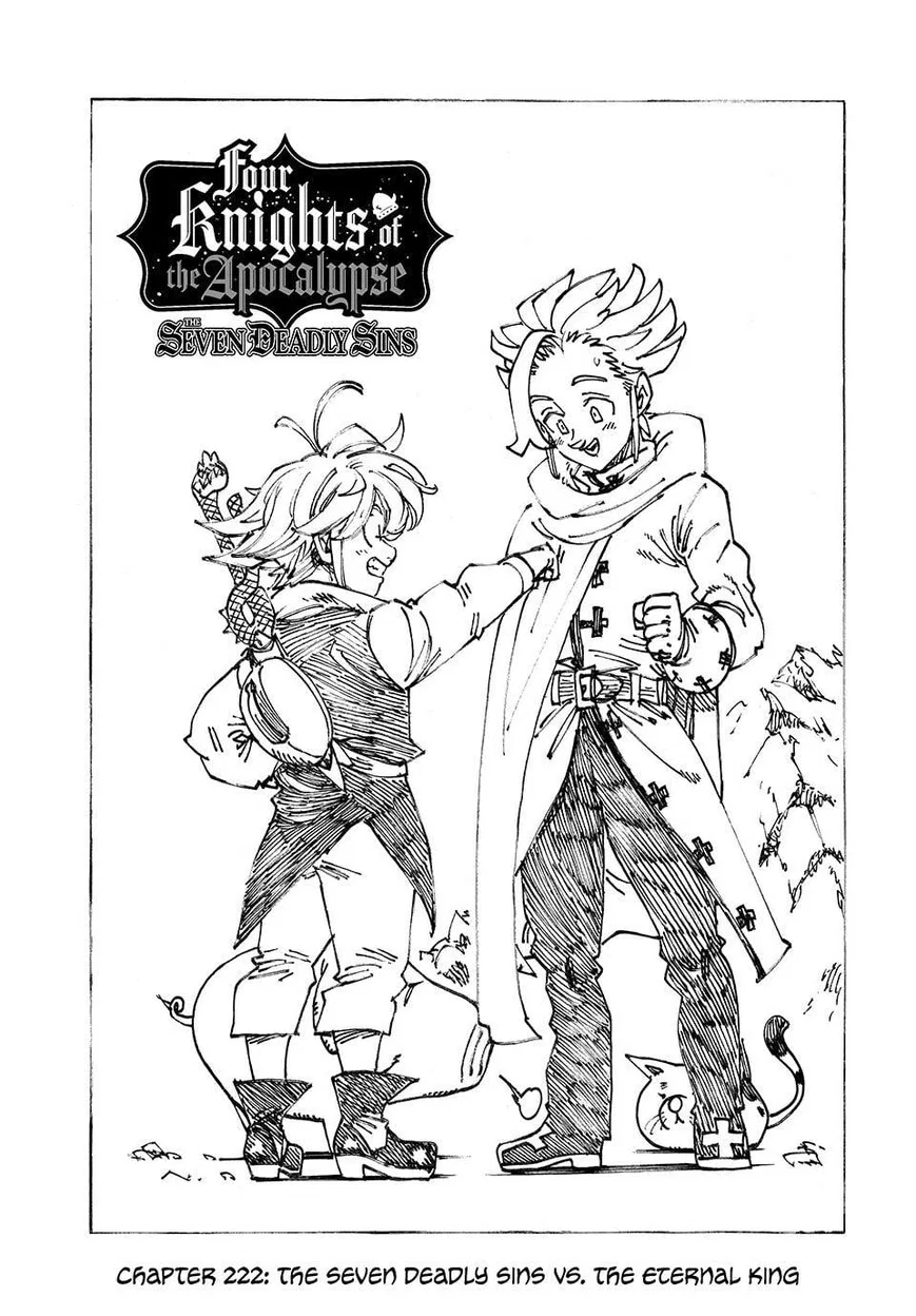 Mokushiroku no Yonkishi manga Chapter 222 – Page 1