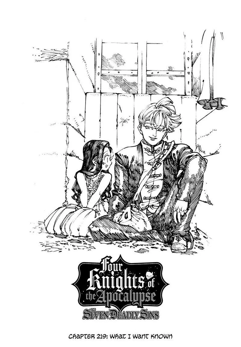 Mokushiroku no Yonkishi manga Chapter 219 – Page 1