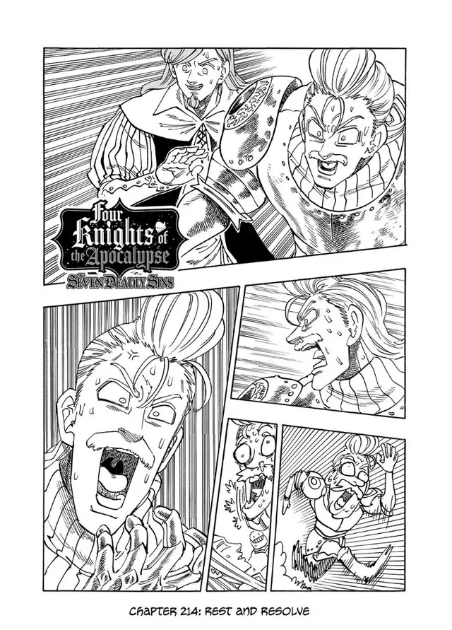 Mokushiroku no Yonkishi manga Chapter 214 – Page 1