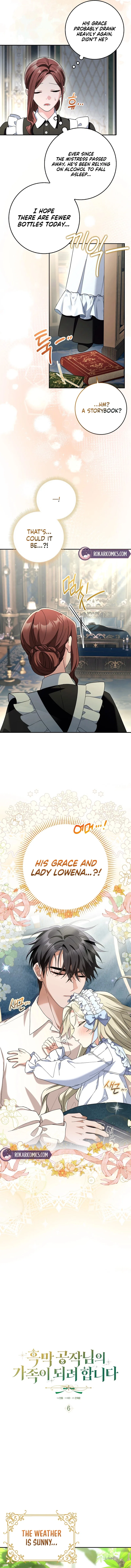 I’m Trying to Become the Dark Duke’s Family Chapter 6 – Page 7