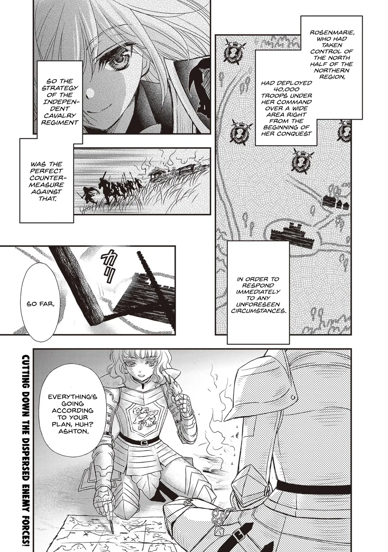 Shinigami ni Sodaterareta Shoujo wa Shikkoku no Tsurugi wo Mune ni Idaku manga Chapter 34 – Page 1
